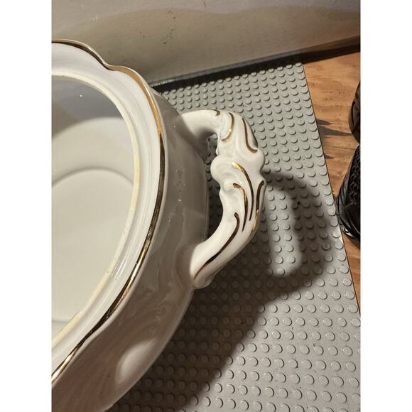 Vintage Royal Kent Poland Tureen With Lie - Picture 5 of 7